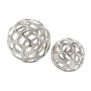 Bola de diseño Orab de aluminio y Metal de lujo para decoración de Hotel en casa, Bola de Metal decorativa, adornos decorativos para Hotel en casa - Product Image 3