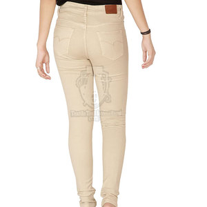Concevez Votre Propre Jean Léger pour Femmes Vente Chaude Jean Slim Fit en Denim Fabriqué pour Femmes - Product Image 2