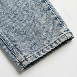 Premium <b>Stretch</b> Breathable Eco-Friendly Straight Casual High Waist Denim <b>Jeans</b> <b>Women's</b> Fashion Streetwear Ladies Trousers - Product Image 6