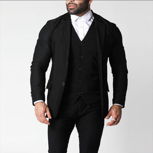 New GINGTTO Custom Plus Size Wedding Jacket Business Formal <strong>Tweed</strong> Slim Fit <strong>Men's</strong> Suits &amp; <strong>Blazer</strong> <strong>Men</strong> - Product Image 1