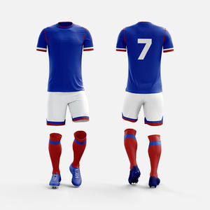 Conjunto de Uniforme de Fútbol de Alta Calidad 100% Poliéster, Diseño Personalizado, Impresión Digital, Transpirable, Secado Rápido, Camisetas Ligeras - Product Image 1