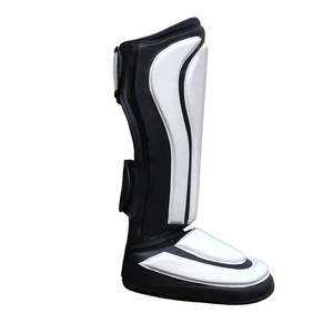 Espinillera de cuero para hombre, protección profesional, uso deportivo, personalizable, antiarrugas, alta calidad, superventas - Product Image 3