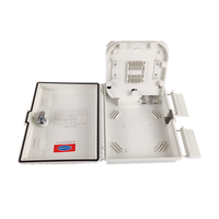 Boîtier de distribution de fibre optique extérieur 16 cœurs en ABS, type cassette, pour FTTH, avec séparateur, NAP, ODP, NAP, FAT, FDB, mini PLC, terminal
