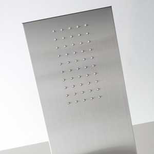 Panel de Ducha Cromado con Hidromasaje y Cabezal de Ducha Tipo Lluvia para Conjuntos de Baño - Product Image 6