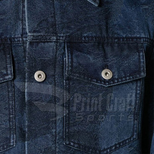 แจ็คเก็ตยีนส์ผู้ชายสั่งตัดไซส์ใหญ่ ขายดี ดีไซน์ล่าสุด ราคาถูก แจ็คเก็ตยีนส์ผู้ชายสำหรับฤดูหนาว - Product Image 6