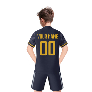 Ensemble de maillot de football personnalisé pour enfants, uniforme d'entraînement d'équipe de jeunes, numéro de nom, cadeau pour garçons, filles, fans, groupe d'âge, enfants - Product Image 5