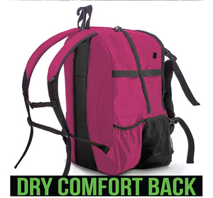 Sac à dos de sport pliable classique OEM avec fermeture éclair, compartiment à chaussures, grande capacité pour la randonnée et les activités de plein air - Product Image 3