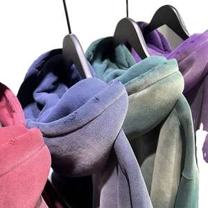 Venta al por mayor de moda de la calle desgaste desgastado Sudadera con capucha Precio barato Hombres Sudadera con capucha de gran tamaño Diseño personalizado Sudadera con capucha desgastada - Product Image 6