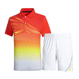 Polyester Sweat <b>Table</b> <b>Tennis</b> Uniform Fashion Badminton Hot Selling Uniform - Product Image 2