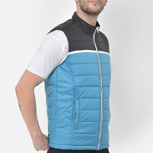 Nouvelle veste bouffante sans manches respirante personnalisée pour hommes, fermeture à glissière, derniers modèles, veste bouffante à bulles, veste bouffante simple de style nouveau - Product Image 2