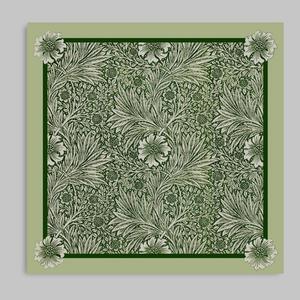 handmade Custom Printed <b>Silk</b> Satin <b>Scarf</b> <b>Square</b> Bandana Design for Women Voile Cotton Chiffon for Summer - Product Image 4