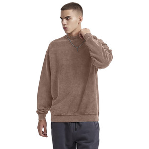 Jersey de algodón 100% pesado de alta calidad, Sudadera con capucha bordada personalizada para exteriores, Sudadera con capucha de gran tamaño, sudaderas con capucha lisas para hombres - Product Image 5