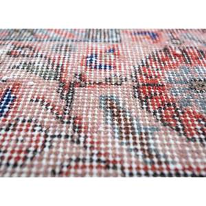 Alfombra de Lana Anudada a Mano Vintage Pae-2372, Grande, con Diseño Floral Rojo y Naranja, para Sala de Estar, Pasillo, Dormitorio de Adolescentes, Rectangular - Product Image 3