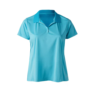 Dernier style, chemises décontractées pour femmes grandes tailles, respirantes, unies, manches courtes, vêtements de sport - Product Image 6