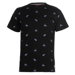 Heat-Transfer Printed Men's T-<b>Shirt</b> 100% Cotton Knitted Fabric Solid Pattern High Quality Sustainable & Breathable Short Sleeve - Product Image 4