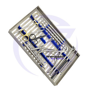 Ensemble d'instruments de chirurgie orale dentaire en acier inoxydable manuel de 13 pièces, dernière conception, certifié CE Classe I, incluant un rongeur osseux - Product Image 3