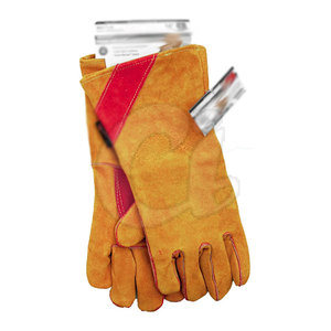 Guantes de soldador de cuero de calidad superior a bajo precio Guantes de soldador de cuero protectores de diseño único - Product Image 2