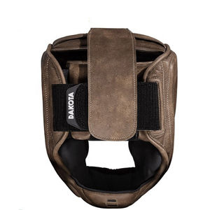 เครื่องป้องกันศีรษะฝึกมวยไทย MMA แบบมืออาชีพที่ทนทานวัสดุหนัง PU - Product Image 6