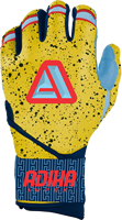 Guantes de Bateo de Béisbol de Cuero Profesional Hechos a Medida OEM, Guantes de Cuero de Alta Calidad, Guantes de Bateo de Softbol de Dedo Completo