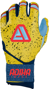 Gants de frappe de baseball en cuir professionnels sur mesure OEM, gants en cuir de qualité supérieure, gants de frappe de softball à doigts complets - Product Image 4