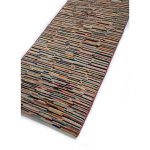 Tapis en laine noués à la main Nuray grande surface Pae-1052 - Puzzle abstrait rectangulaire pour couloir et adolescents - Jaipur Rugs US - Product Image 2