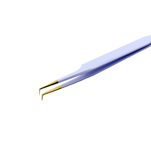 Pinzas para pestañas de marca privada, pinzas para quitar extensiones de pestañas, de acero inoxidable, con logotipo personalizado - Product Image 5