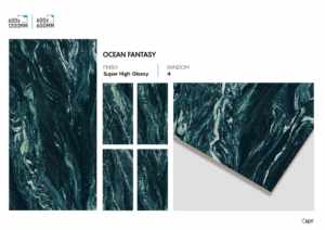 Azulejos de Porcelana Súper Negros Brillantes de Lujo de 600x1200 mm, Azulejos con Acabado de Alto Brillo para Interiores Elegantes - Product Image 4