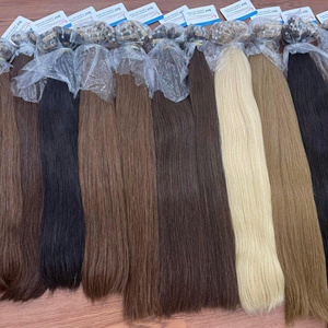เทปยืดผมแบบตรง100% ผมสองชั้นติดหนังกำพร้าเปลี่ยนสีแฟชั่นตามสั่ง - Product Image 3