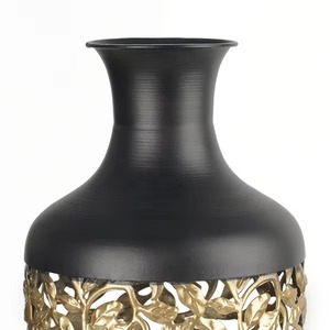 Nuevo jarrón costero para la decoración del jarrón del piso de la sala de estar Diseño atractivo Juego de 3 artículos lujosos - Product Image 2