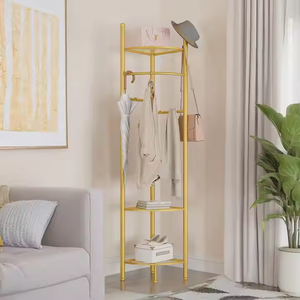 Estante de exhibición de ropa al por mayor Tienda Boutique Estantes de ropa Soporte de exhibición de metal - Product Image 1