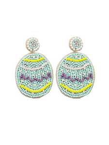 Boucles d'oreilles traditionnelles de luxe multi-perles, bijoux faits à la main pour les fêtes, pour femmes, au meilleur prix - Product Image 3