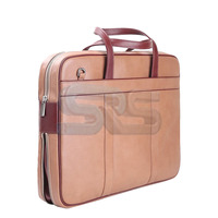 Vente en gros de porte-documents en cuir véritable pour ordinateur portable sac d'affaires personnalisé pour hommes bureau voyage sac de messager multifonctionnel