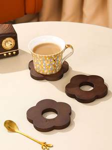 Premium Wooden Coaster For Beverage Use Offering <b>Scratch</b> Protection And Long Lasting Table Safety - Product Image 6