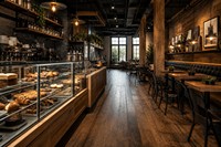 LED-Kaffeehaus-Vitrine Glasvitrine mit Abschließbaren Türen für Café Bäckerei Einzelhandelsgeschäft
