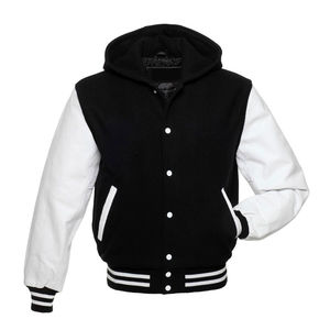 Blouson Bomber Varsity Personnalisé OEM le Plus Vendu, Coupe-Vent d'Hiver en Toile avec Poche Avant, Vestes Moto en Polyester Style Urbain Tendance - Product Image 1