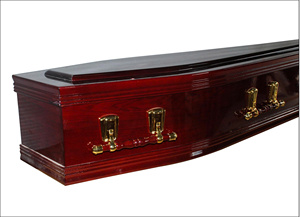 Precio barato, paquete de ataúd con forro de satén desnudo de MDF, ataúdes y ataúdes VENER de MDF para adultos, venta completa de Vietnam 2025 - Product Image 4