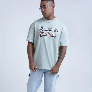 T-shirts personnalisés en gros | T-shirt uni et imprimé 100% coton | Vêtements décontractés pour hommes et femmes fournisseur OEM/ODM - Product Image 6