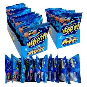 Bonbons Gélifiés Estivaux Popit Marron Croquant Sucré-Aigre en Forme de Cube, Saveur Fruitée, Emballage en Sachet - Product Image 6