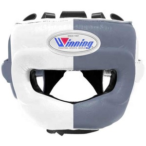 Casque de tête de boxe Durable de nouvelle conception de qualité supérieure marron blanc gagnant protège-tête de boxe Protection complète du visage protège-tête de boxe - Product Image 2