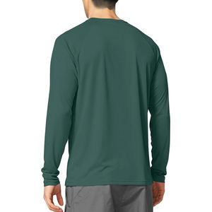 Camiseta Personalizada de Manga Larga, Gruesa, con Foto, Estilo Casual para Hombre y Mujer, con Logotipo Bordado a Rayas, 100% Algodón - Product Image 6