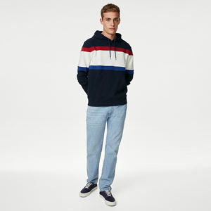 Sweat à capuche épais 100% coton uni lourd de haute qualité coupe ajustée Sweats à capuche épais et épais Logo personnalisé - Product Image 1