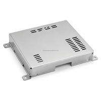 Boîtier personnalisé en aluminium pour SMPS, boîtier en tôle CNC, boîtier d'alimentation OEM, contrôle industriel, couvercle de protection usiné CNC