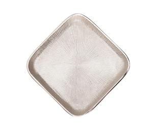 Plato Rectangular de brillo martillado de lujo a la moda para el hogar elegante comedor plato de servicio elegante para fiestas ocasiones especiales - Product Image 2