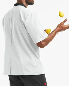 Meilleures ventes Fabricant professionnel Double boutonnage Uniforme de restaurant et bar Qualité supérieure Fait coton Uniformes de chef - Product Image 6