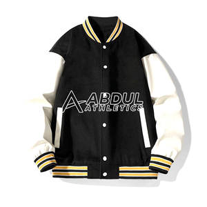 Qualité supérieure Logo personnalisé Veste Letterman Vêtements de mode Veste d'hiver à manches longues - Product Image 1