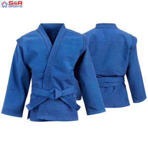 เครื่องแบบ Sambo ชุดคอตตอน100% สำหรับมืออาชีพเครื่องแบบศิลปะการต่อสู้โลโก้ตามสั่ง - Product Image 2