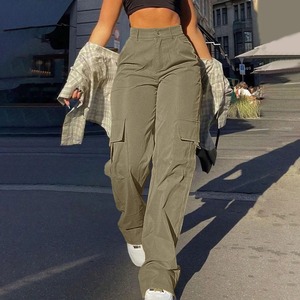 New Top Quality <b>Summer</b> Stylish Cargo Pants <b>Women</b> Quick Dry Workout <b>Trousers</b> New Breathable Casual Multi-Pocket Jogger - Product Image 4