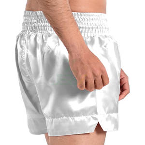 Pantalones Cortos de Boxeo JERSIZ Elásticos, Transpirables, de Secado Rápido, Duraderos, de Algodón y Poliéster para Hombres y Mujeres, Ropa de Entrenamiento de Artes Marciales - Product Image 3