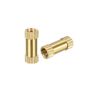 Écrou d'expansion moleté en laiton M3, finition polie et zinguée, pour applications de fixation métriques en aluminium et acier inoxydable - Product Image 5