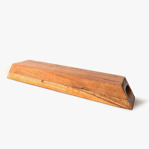 Plateau de service rectangulaire en bois de sheesham pour table à manger Brown-12x8x1.5 pouces - Product Image 2